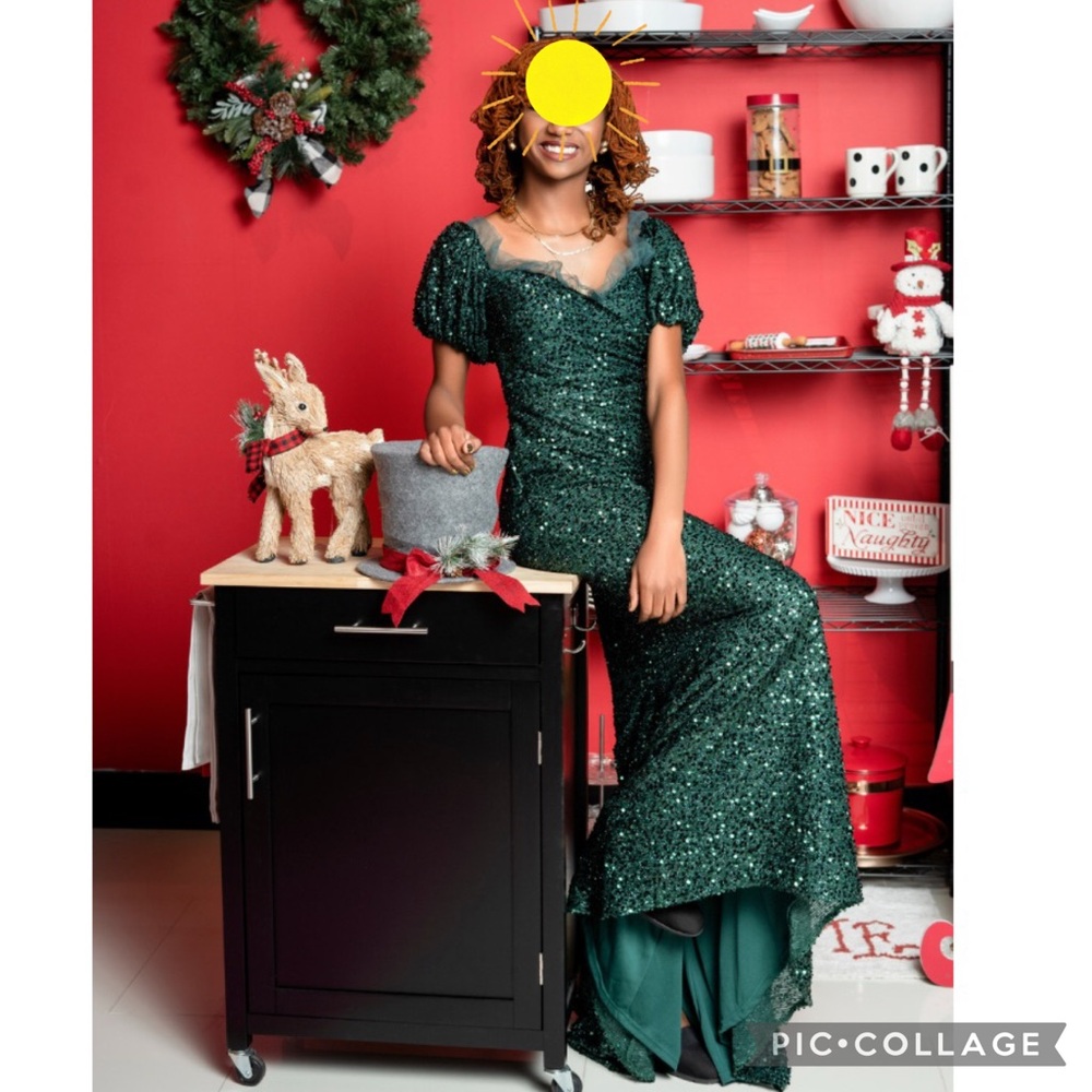 Glamorous Emerald Maxi Dress